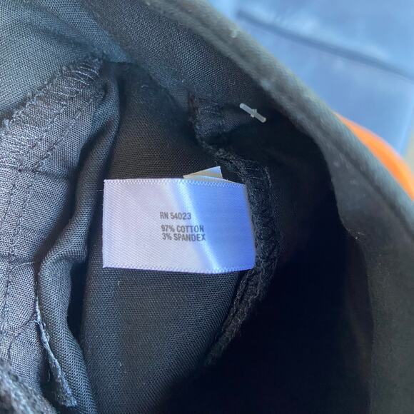 Gap Womens Pants Size 6 Slim Cropped Black White Navy Stripe NEW Please READ - Picture 4 of 5